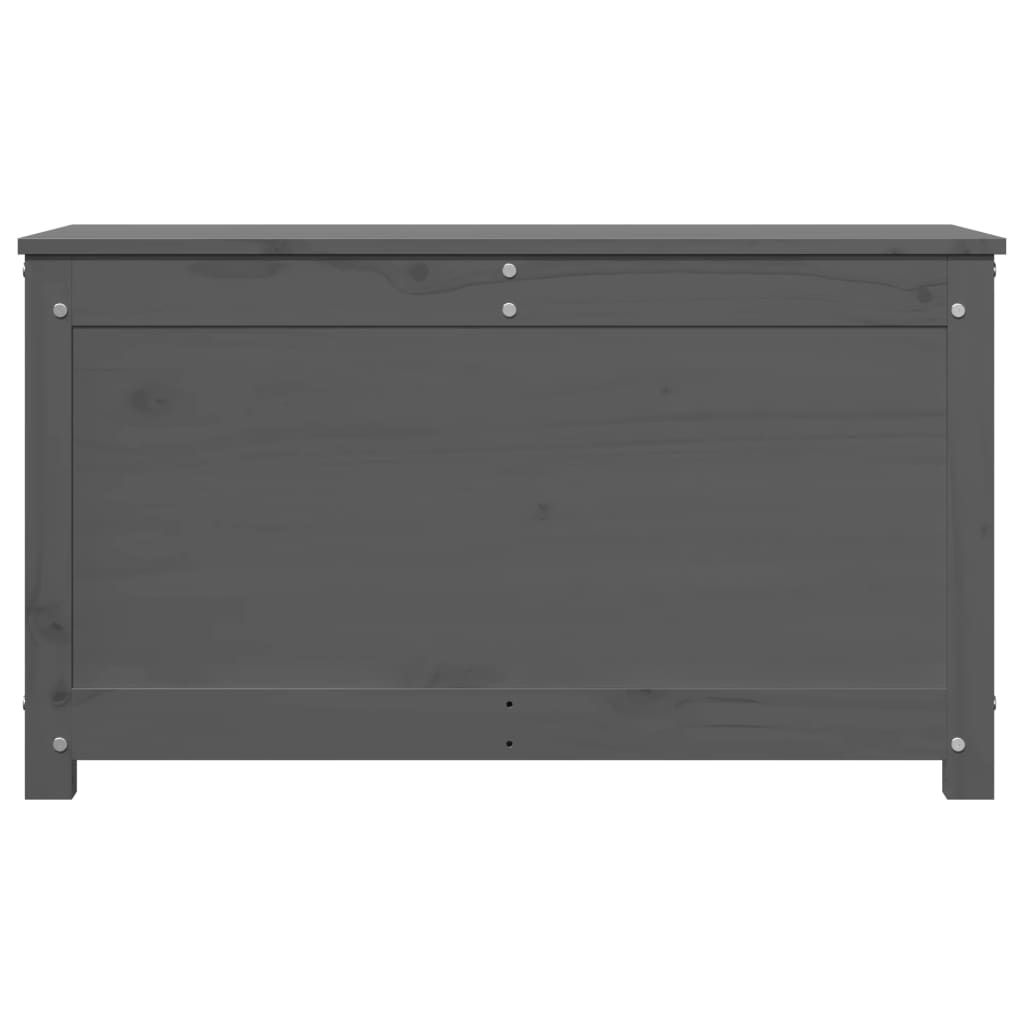 Opbergbox grijs 80x40x45,5 cm massief grenenhout Kasten & opbergmeubelen | Creëer jouw Trendy Thuis | Gratis bezorgd & Retour | Trendy.nl