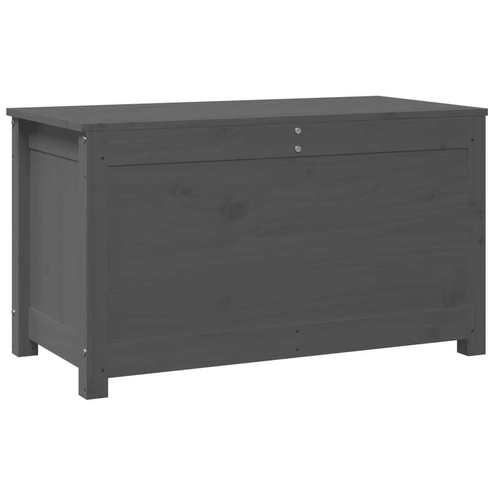 Opbergbox grijs 80x40x45,5 cm massief grenenhout Kasten & opbergmeubelen | Creëer jouw Trendy Thuis | Gratis bezorgd & Retour | Trendy.nl