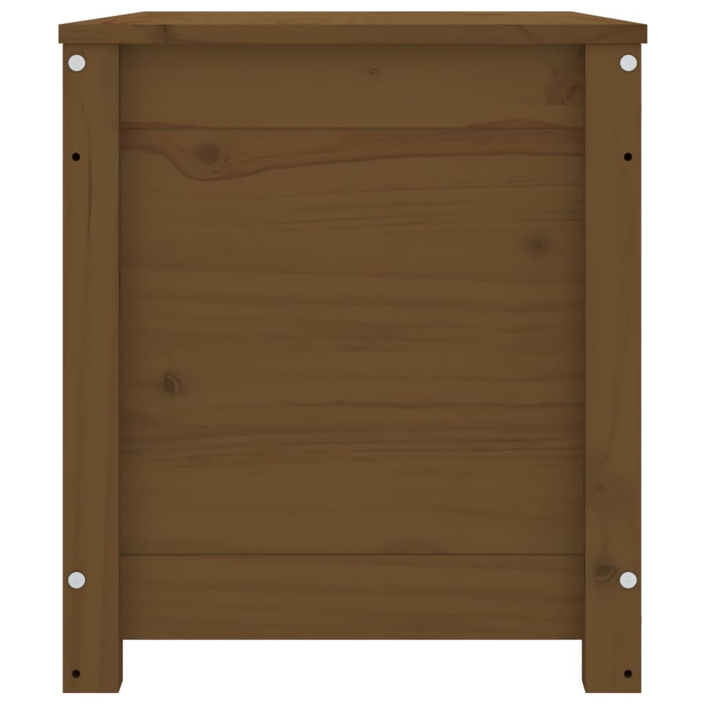 Opbergbox honingbruin 80x40x45,5 cm massief grenenhout Kasten & opbergmeubelen | Creëer jouw Trendy Thuis | Gratis bezorgd & Retour | Trendy.nl