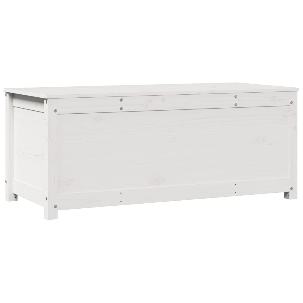 Opbergbox wit 110x50x45,5 cm massief grenenhout Kasten & opbergmeubelen | Creëer jouw Trendy Thuis | Gratis bezorgd & Retour | Trendy.nl