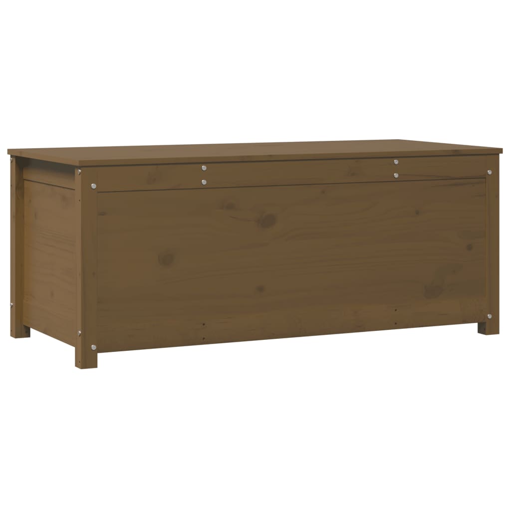 Opbergbox honingbruin 110x50x45,5 cm massief grenenhout Kasten & opbergmeubelen | Creëer jouw Trendy Thuis | Gratis bezorgd & Retour | Trendy.nl