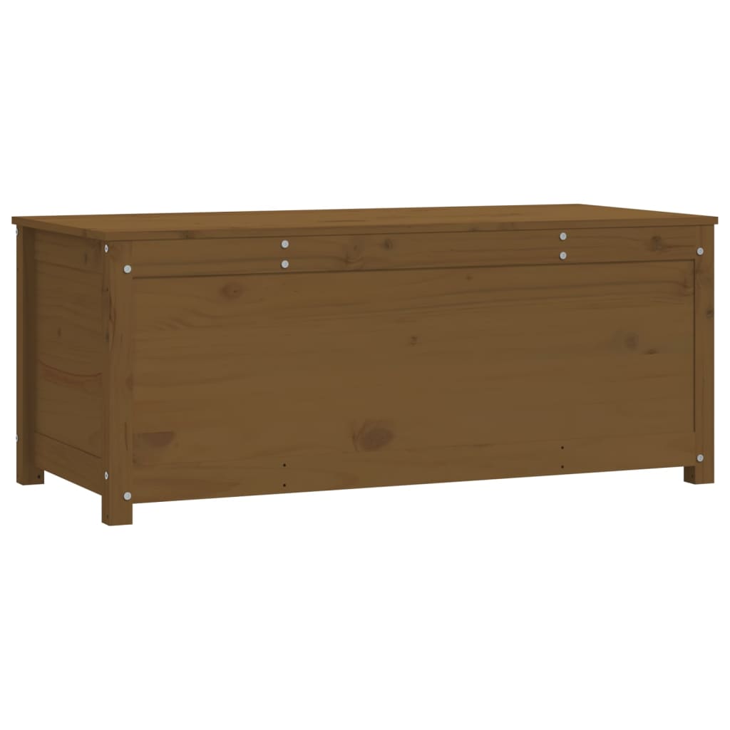 Opbergbox honingbruin 110x50x45,5 cm massief grenenhout Kasten & opbergmeubelen | Creëer jouw Trendy Thuis | Gratis bezorgd & Retour | Trendy.nl