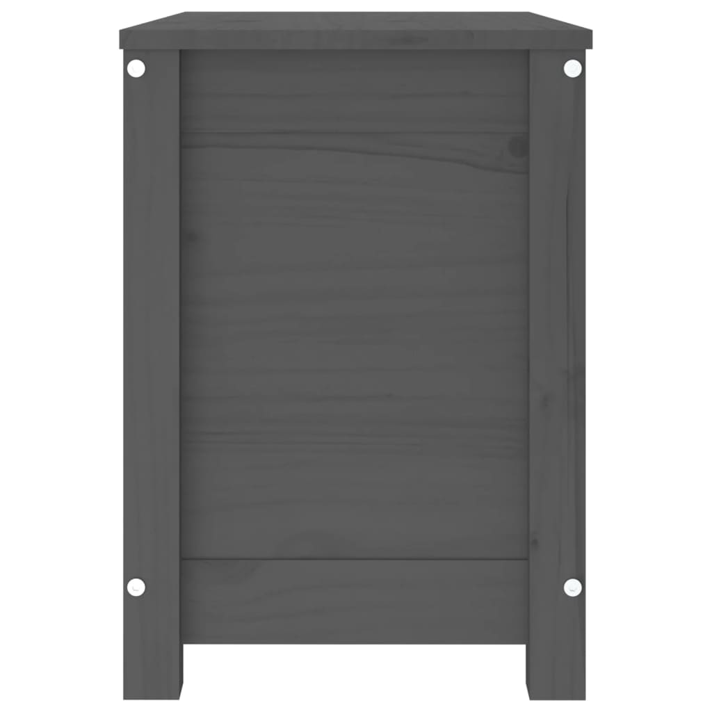 Opbergbox grijs 60x32x45,5 cm massief grenenhout Kasten & opbergmeubelen | Creëer jouw Trendy Thuis | Gratis bezorgd & Retour | Trendy.nl