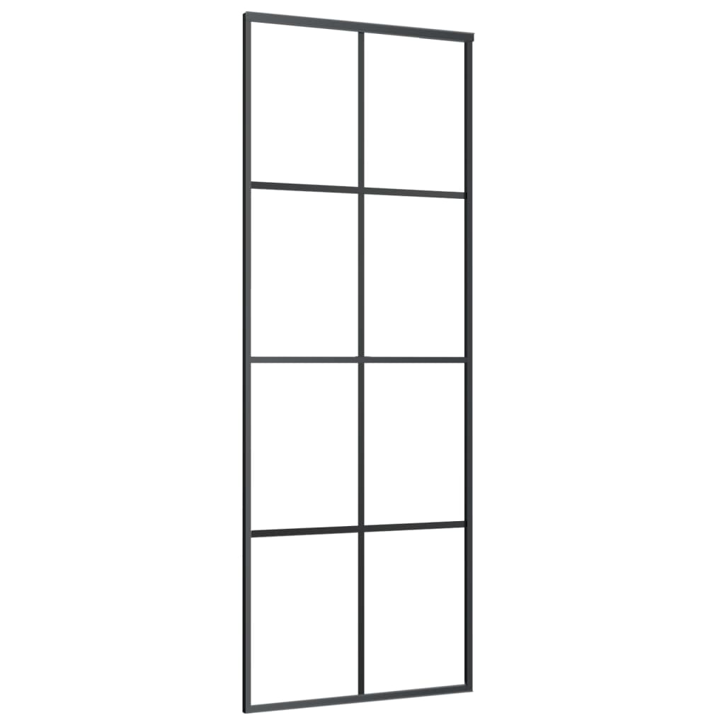 Schuifdeur met beslag 76x205 cm ESG-glas en aluminium Voordeuren | Creëer jouw Trendy Thuis | Gratis bezorgd & Retour | Trendy.nl