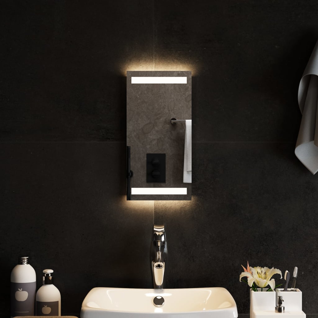Badkamerspiegel LED 20x40 cm Spiegels | Creëer jouw Trendy Thuis | Gratis bezorgd & Retour | Trendy.nl
