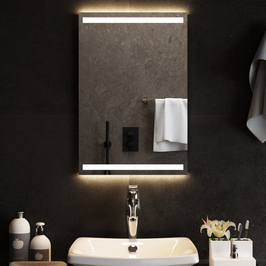 Badkamerspiegel LED 40x60 cm Spiegels | Creëer jouw Trendy Thuis | Gratis bezorgd & Retour | Trendy.nl