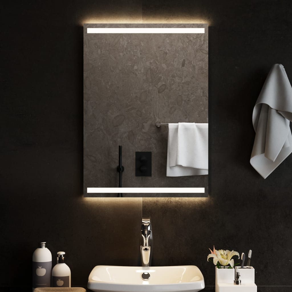 Badkamerspiegel LED 50x70 cm Spiegels | Creëer jouw Trendy Thuis | Gratis bezorgd & Retour | Trendy.nl