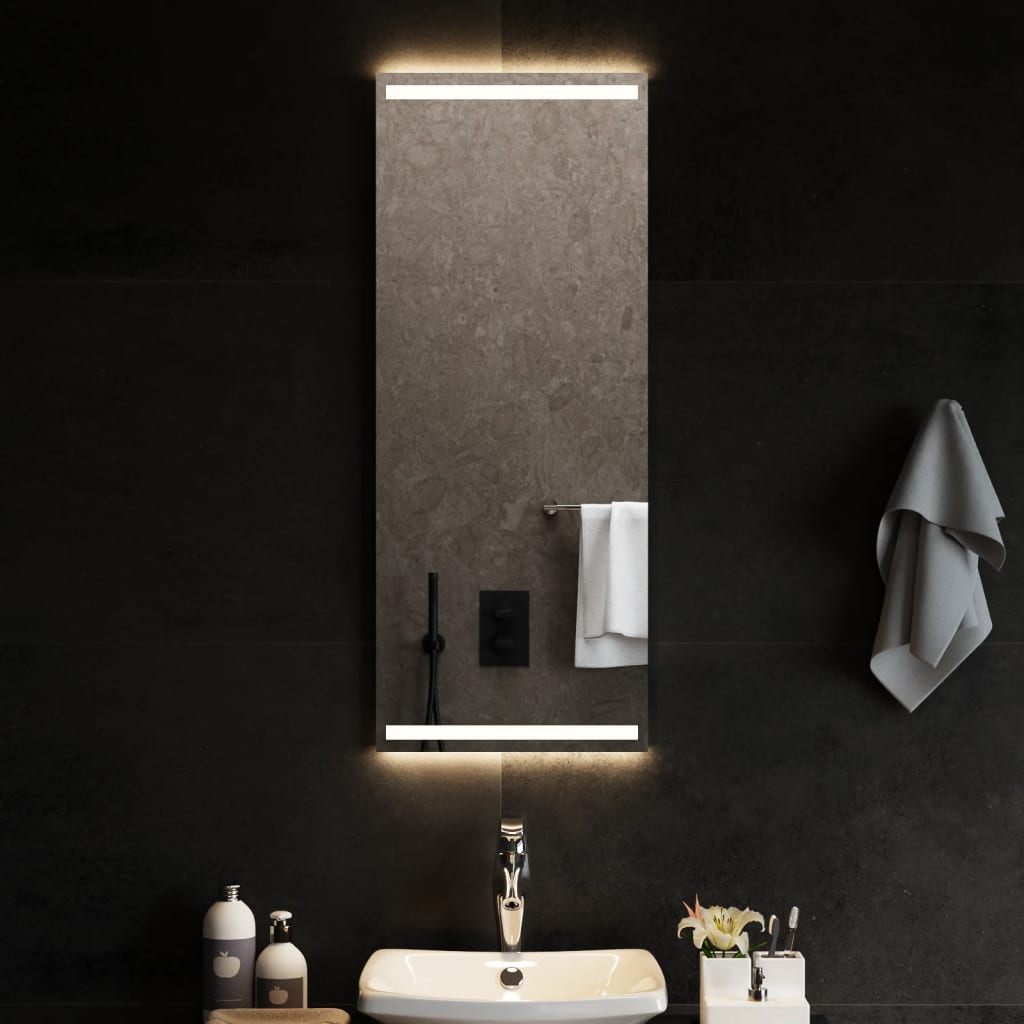 Badkamerspiegel LED 40x100 cm Spiegels | Creëer jouw Trendy Thuis | Gratis bezorgd & Retour | Trendy.nl