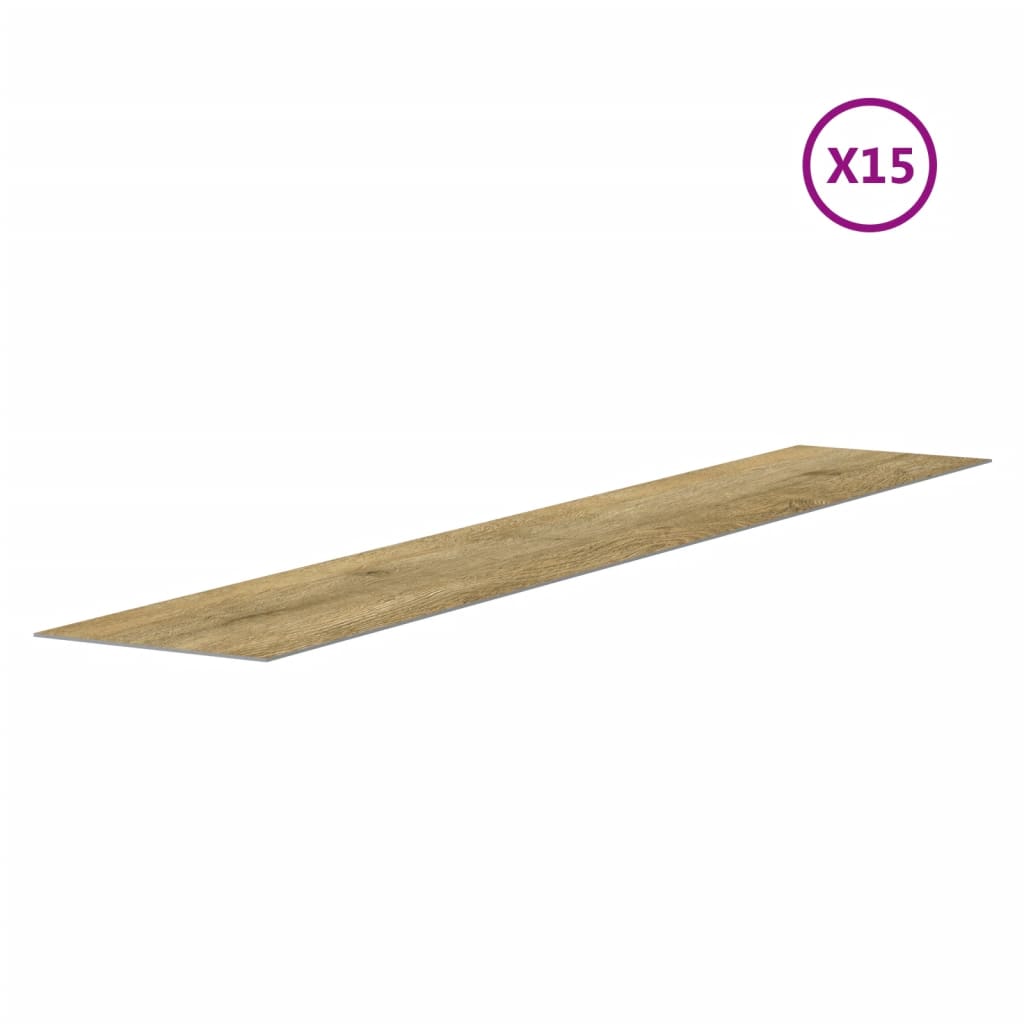 Wandpanelen houtlook 2,06 m² PVC bruin Wandpanelen | Creëer jouw Trendy Thuis | Gratis bezorgd & Retour | Trendy.nl