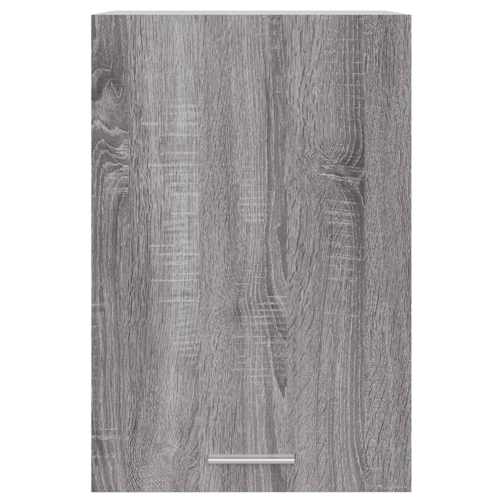 Wandkast 39,5x31x60 cm bewerkt hout grijs sonoma eikenkleurig Keukenkasten | Creëer jouw Trendy Thuis | Gratis bezorgd & Retour | Trendy.nl