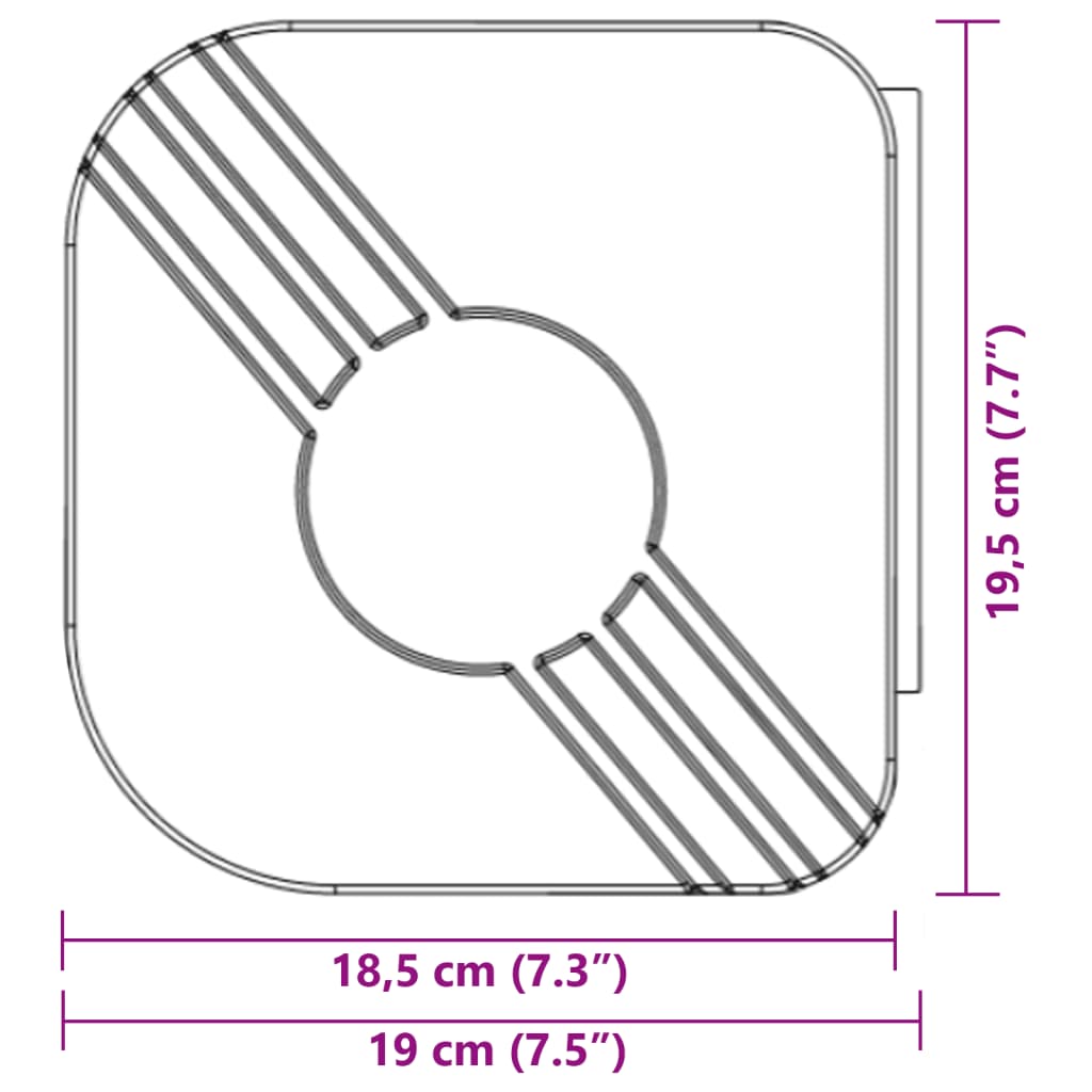 Luifel uittrekbaar 4x3 m stof en aluminium antracietkleurig