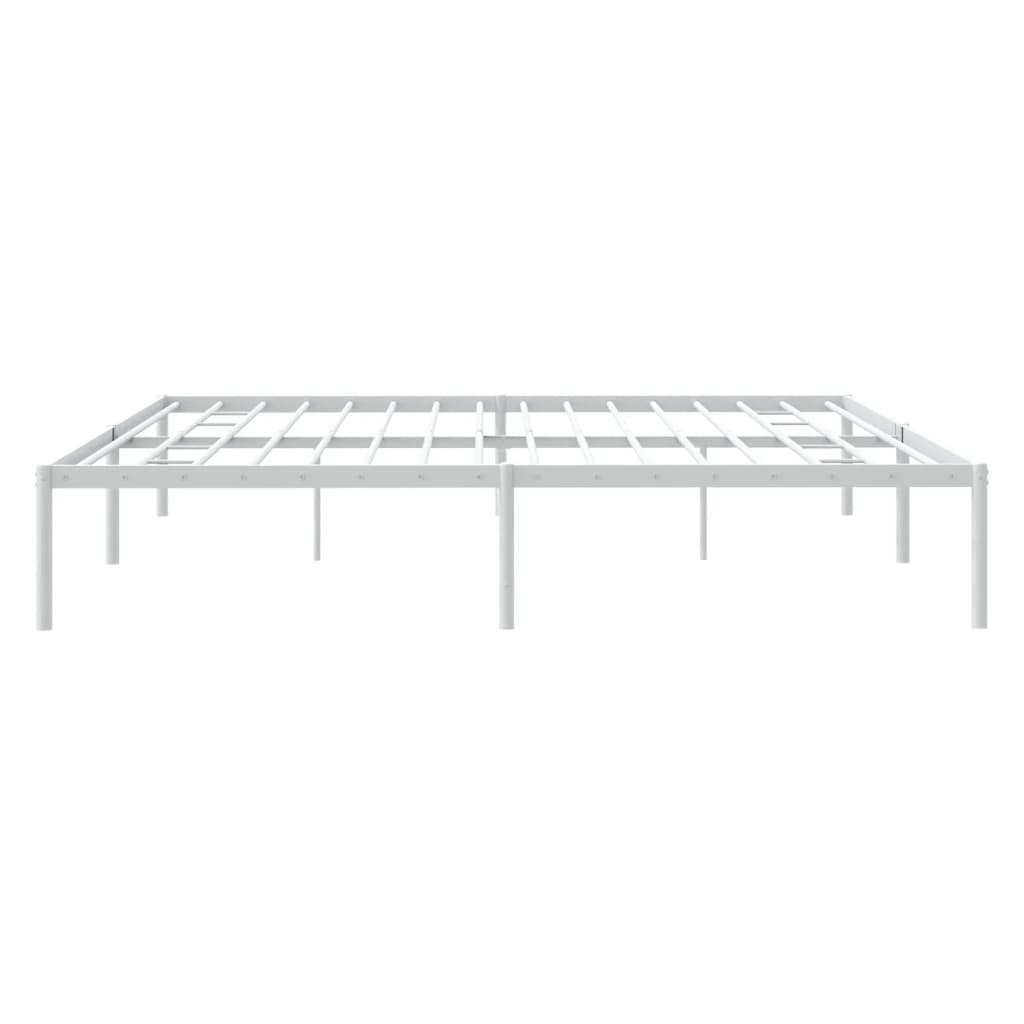 Bedframe metaal wit 180x200 cm Bedden & bedframes | Creëer jouw Trendy Thuis | Gratis bezorgd & Retour | Trendy.nl