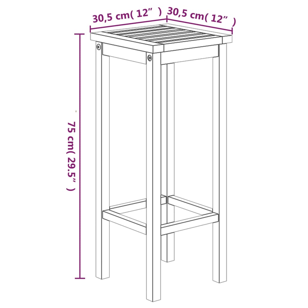 3-delige Tuinbarset massief acaciahout Tuinsets | Creëer jouw Trendy Thuis | Gratis bezorgd & Retour | Trendy.nl