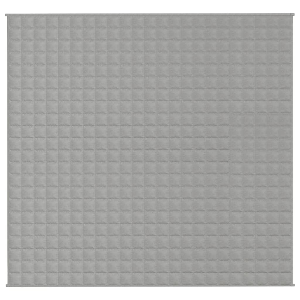 Verzwaringsdeken 220x230 cm 11 kg stof grijs Dekens | Creëer jouw Trendy Thuis | Gratis bezorgd & Retour | Trendy.nl