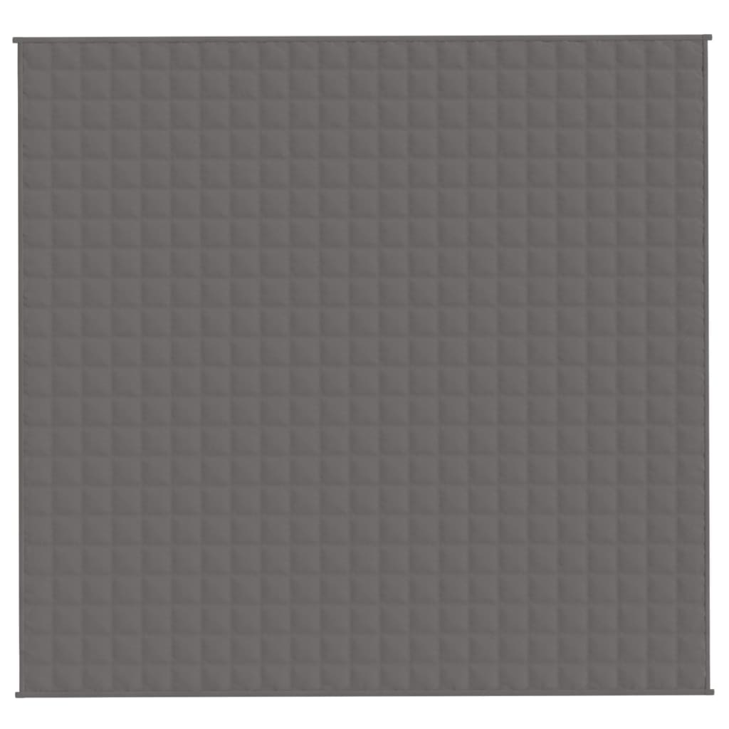 Verzwaringsdeken 220x230 cm 15 kg stof grijs Dekens | Creëer jouw Trendy Thuis | Gratis bezorgd & Retour | Trendy.nl