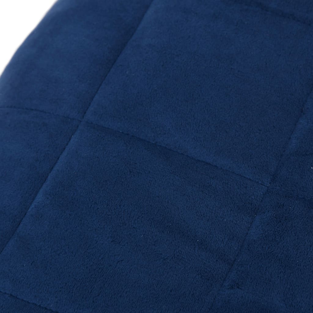 Verzwaringsdeken 152x203 cm 7 kg stof blauw Dekens | Creëer jouw Trendy Thuis | Gratis bezorgd & Retour | Trendy.nl