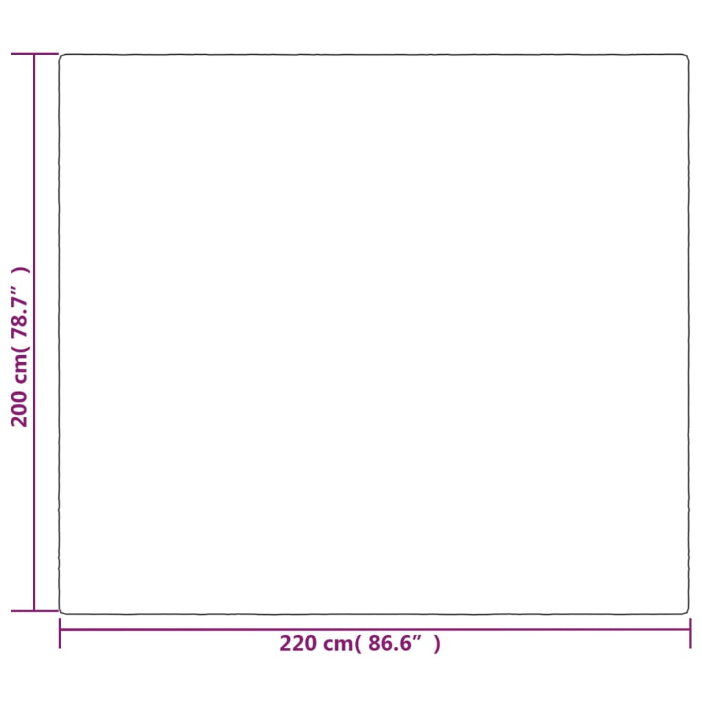 Verzwaringsdeken met hoes 200x220 cm 9 kg stof grijs Dekens | Creëer jouw Trendy Thuis | Gratis bezorgd & Retour | Trendy.nl