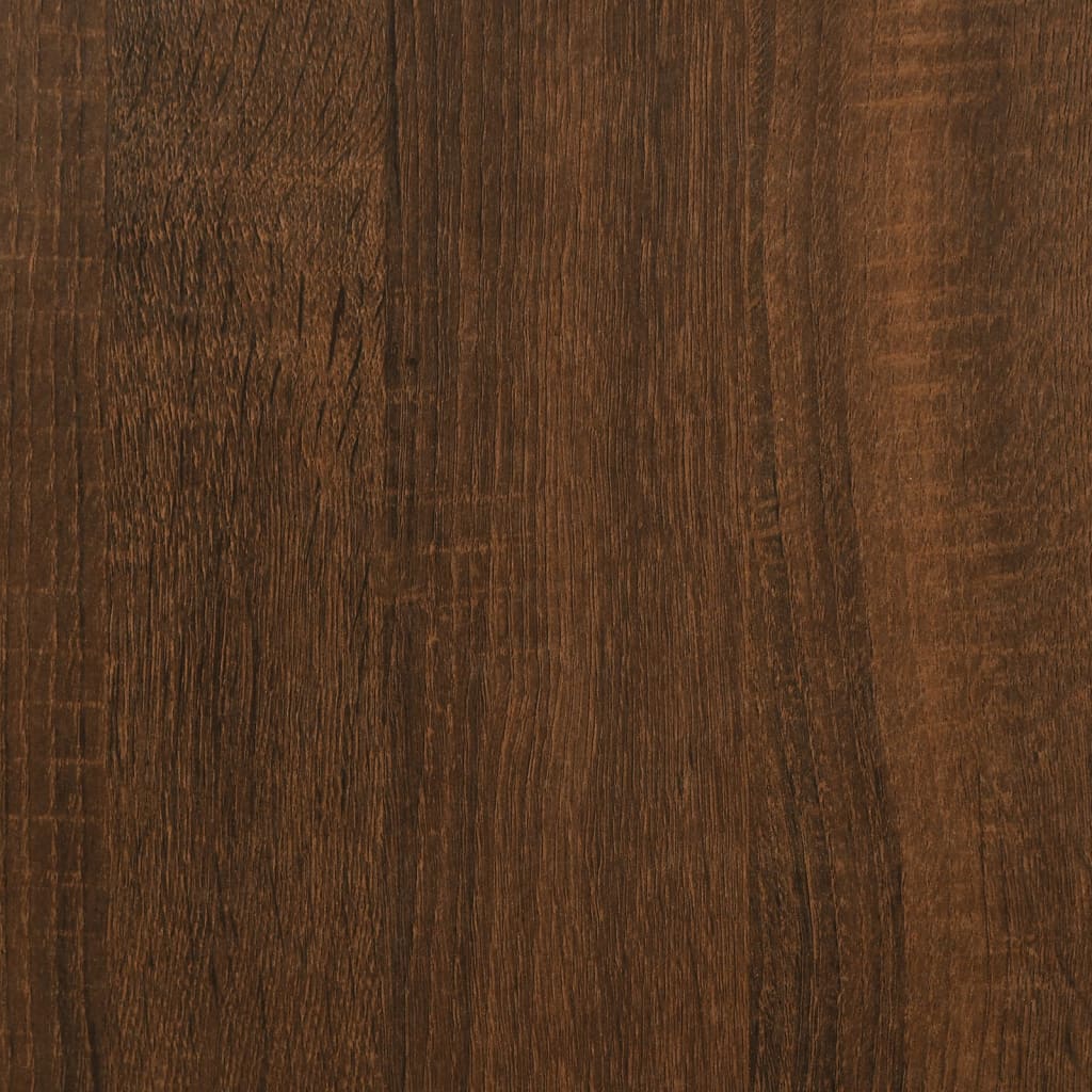 Badkamerkast 30x30x190 cm bewerkt hout bruin eikenkleur Badkamermeubelsets | Creëer jouw Trendy Thuis | Gratis bezorgd & Retour | Trendy.nl