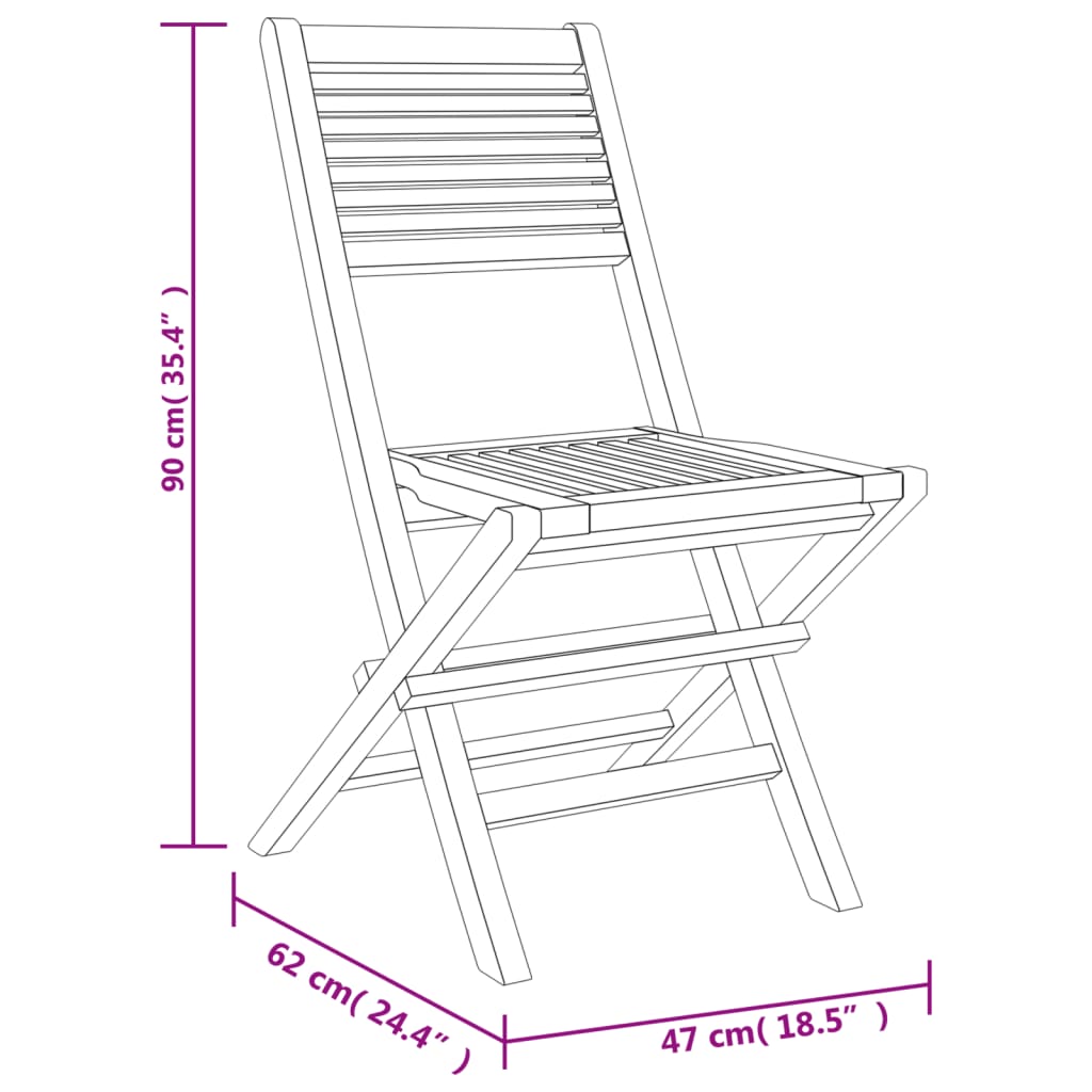 5-delige Tuinset massief teakhout Tuinsets | Creëer jouw Trendy Thuis | Gratis bezorgd & Retour | Trendy.nl