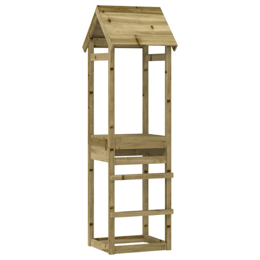 vidaXL Speeltoren 53x46,5x194 cm geïmpregneerd grenenhout Speeltoestellen | Creëer jouw Trendy Thuis | Gratis bezorgd & Retour | Trendy.nl