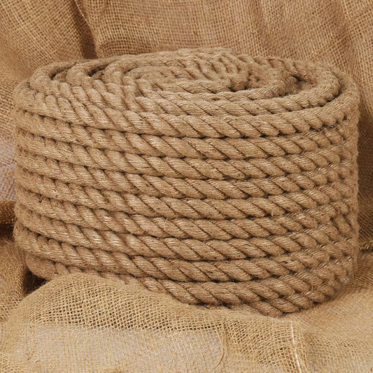 Touw 25 m lang 16 mm dik jute Touw | Creëer jouw Trendy Thuis | Gratis bezorgd & Retour | Trendy.nl