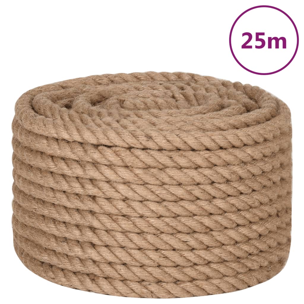 Touw 25 m lang 20 mm dik jute Touw | Creëer jouw Trendy Thuis | Gratis bezorgd & Retour | Trendy.nl