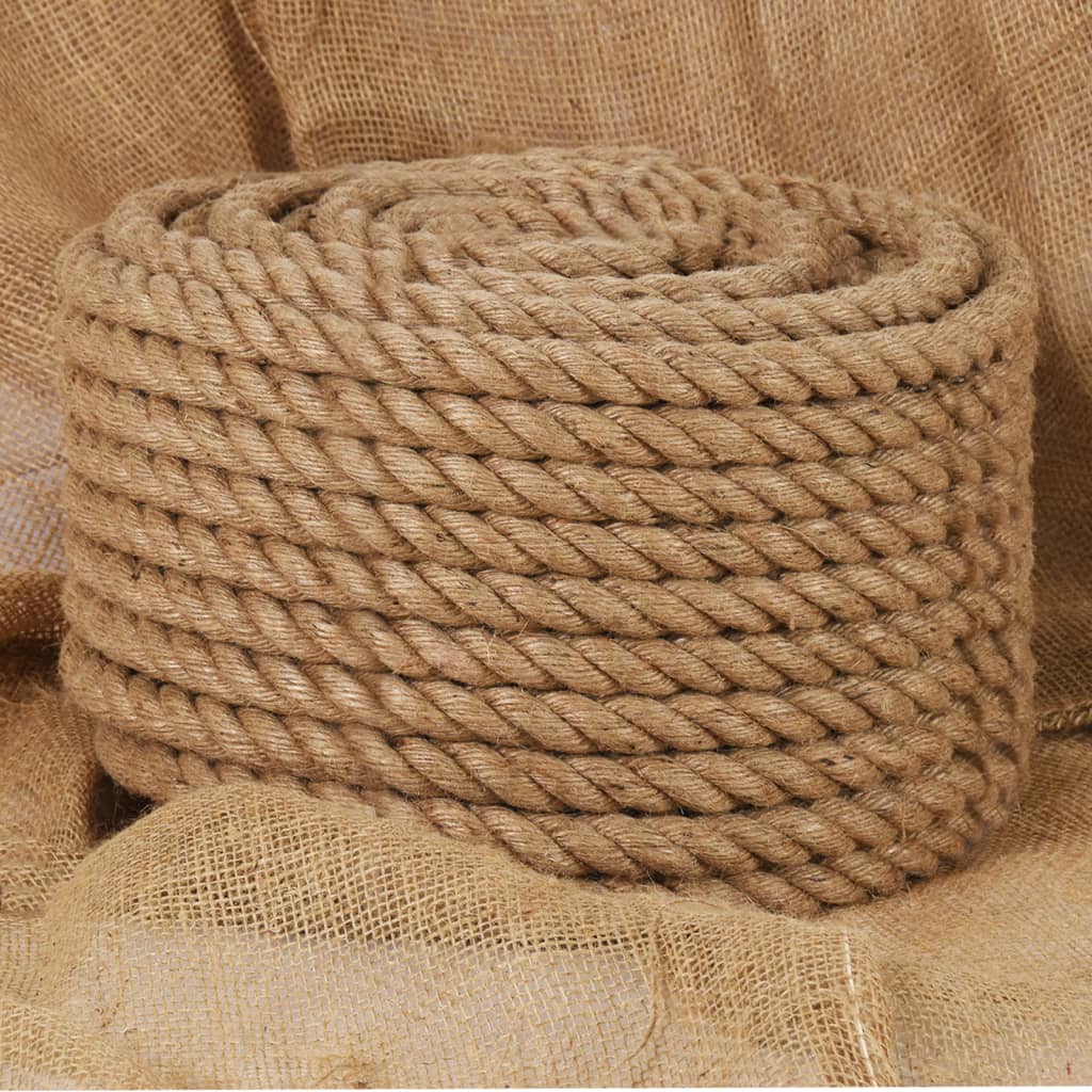 Touw 25 m lang 20 mm dik jute Touw | Creëer jouw Trendy Thuis | Gratis bezorgd & Retour | Trendy.nl