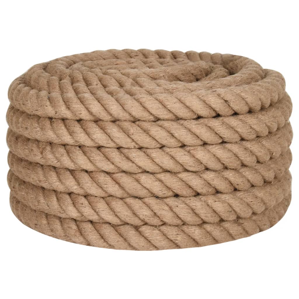 Touw 25 m lang 36 mm dik jute Touw | Creëer jouw Trendy Thuis | Gratis bezorgd & Retour | Trendy.nl