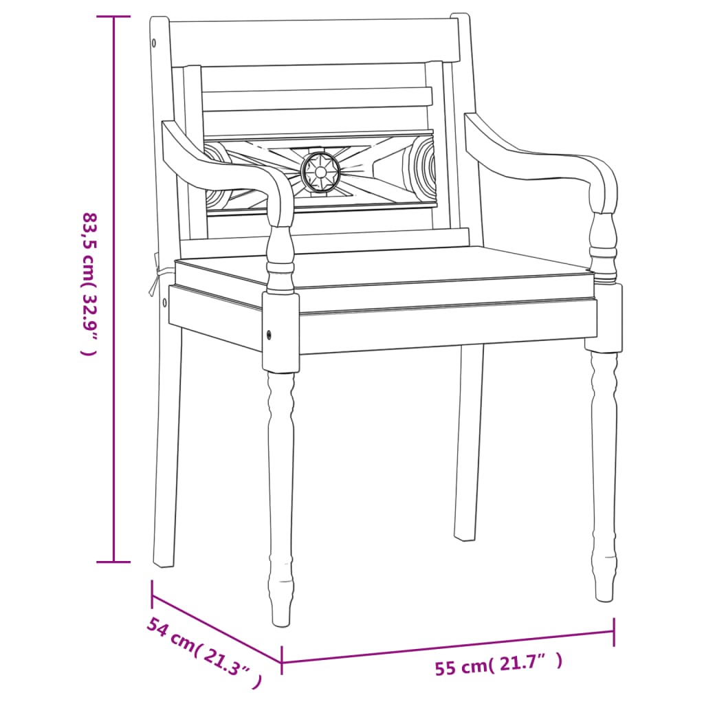 9-delige Tuinset met donkergrijze kussens massief teakhout Tuinsets | Creëer jouw Trendy Thuis | Gratis bezorgd & Retour | Trendy.nl