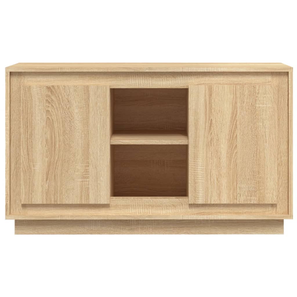 Dressoir 102x35x60 cm bewerkt hout sonoma eikenkleurig Dressoirs & buffetkasten | Creëer jouw Trendy Thuis | Gratis bezorgd & Retour | Trendy.nl