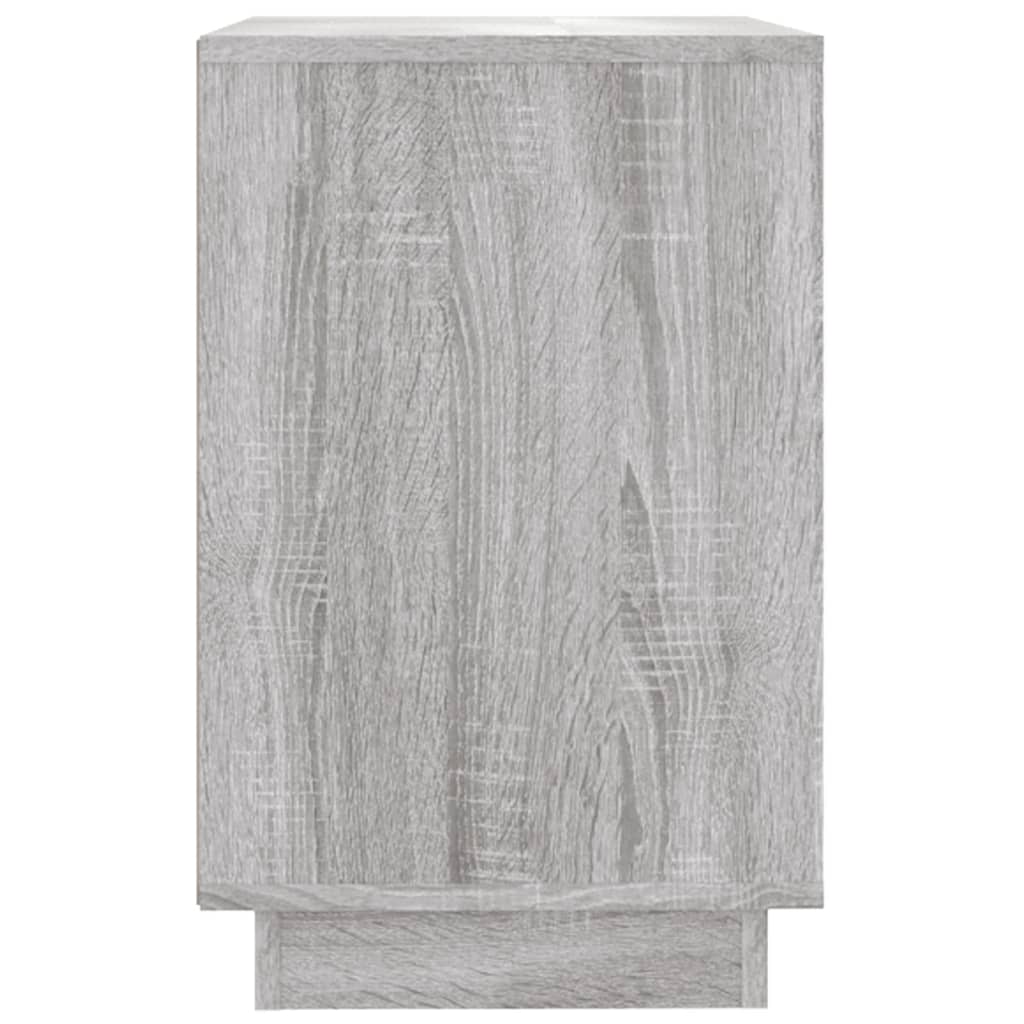 Dressoir 102x35x60 cm bewerkt hout grijs sonoma eikenkleurig Dressoirs & buffetkasten | Creëer jouw Trendy Thuis | Gratis bezorgd & Retour | Trendy.nl