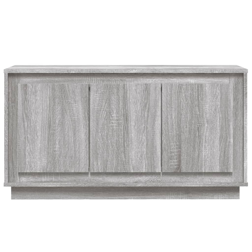 Dressoir 102x35x55 cm bewerkt hout grijs sonoma eikenkleurig Dressoirs & buffetkasten | Creëer jouw Trendy Thuis | Gratis bezorgd & Retour | Trendy.nl