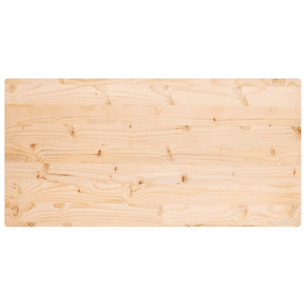 Tafelblad rechthoekig 100x50x2,5 cm massief grenenhout Tafelbladen | Creëer jouw Trendy Thuis | Gratis bezorgd & Retour | Trendy.nl