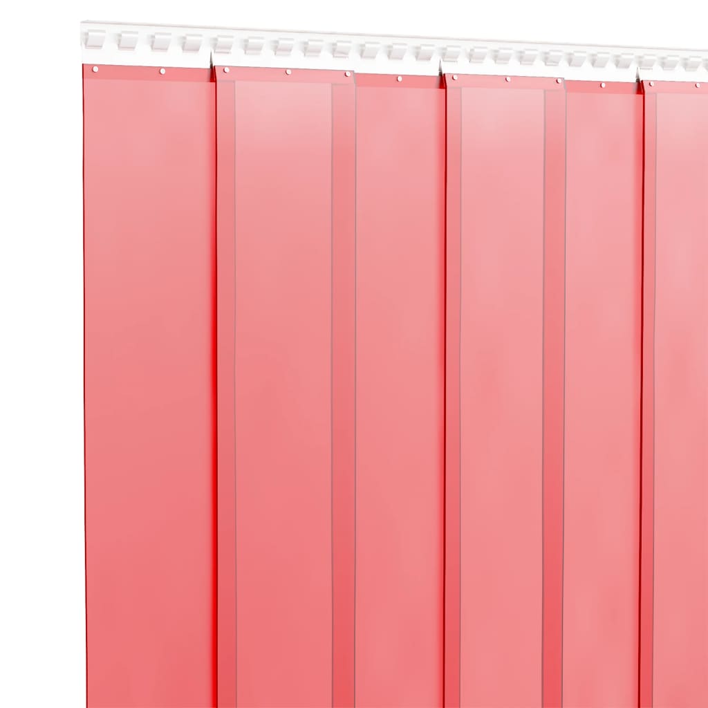 Deurgordijn 200x1,6 mm 50 m PVC rood Gordijnen & vitrages | Creëer jouw Trendy Thuis | Gratis bezorgd & Retour | Trendy.nl