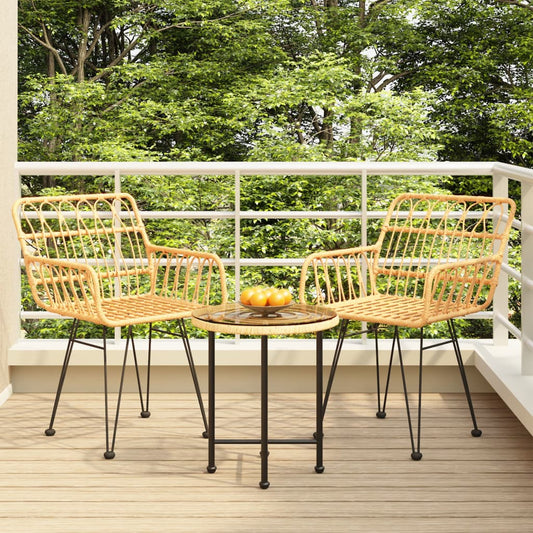 3-delige Tuinset poly rattan Tuinsets | Creëer jouw Trendy Thuis | Gratis bezorgd & Retour | Trendy.nl