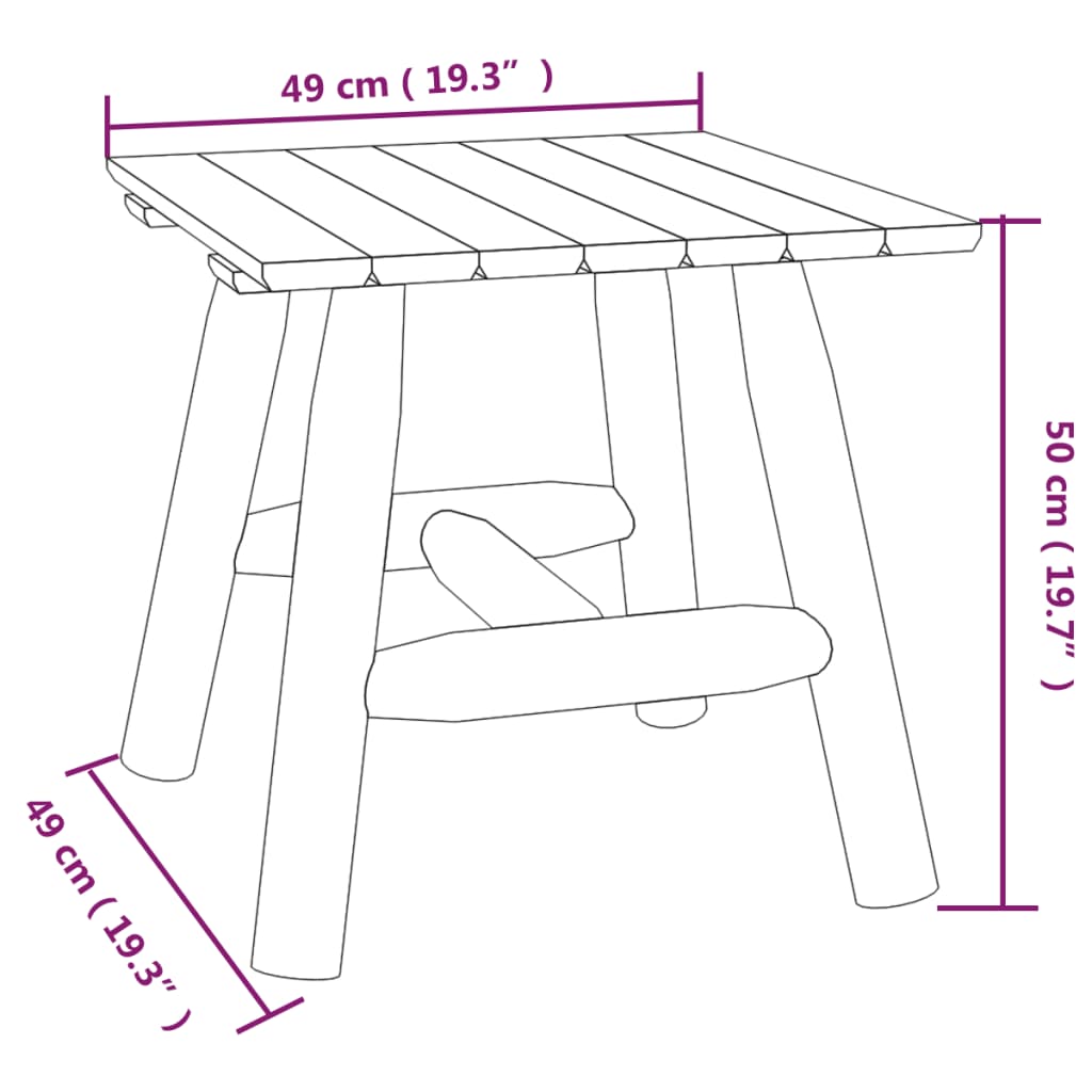 3-delige Loungeset massief vurenhout Tuinsets | Creëer jouw Trendy Thuis | Gratis bezorgd & Retour | Trendy.nl