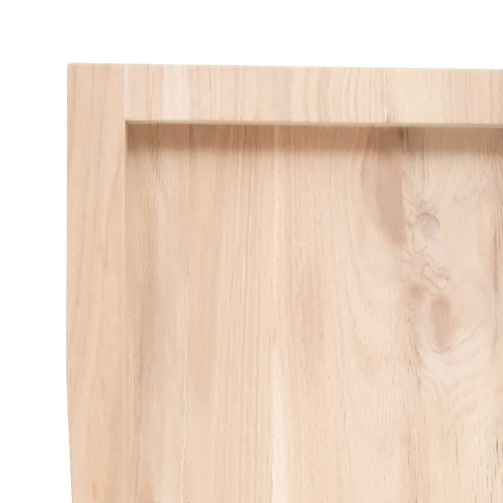 Wastafelblad 180x30x6 cm onbehandeld massief hout Aanrechtbladen | Creëer jouw Trendy Thuis | Gratis bezorgd & Retour | Trendy.nl