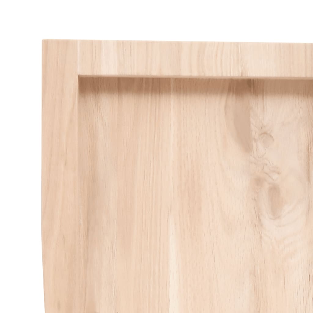 Wastafelblad 220x30x6 cm onbehandeld massief hout Aanrechtbladen | Creëer jouw Trendy Thuis | Gratis bezorgd & Retour | Trendy.nl