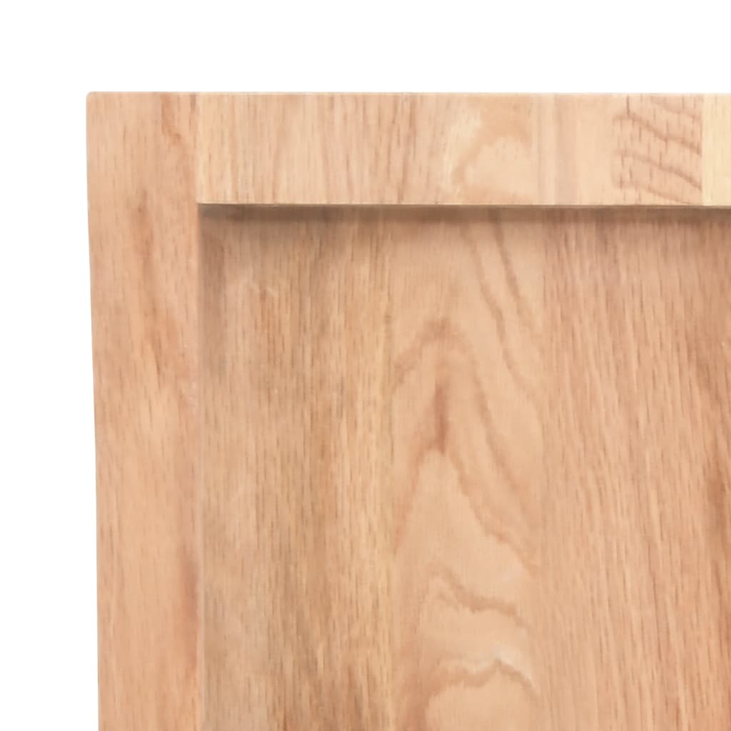 Wastafelblad 40x30x4 behandeld massief hout lichtbruin Aanrechtbladen | Creëer jouw Trendy Thuis | Gratis bezorgd & Retour | Trendy.nl