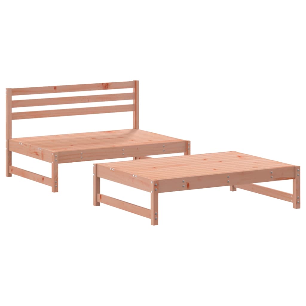 2-delige Loungeset met kussens massief douglashout Tuinsets | Creëer jouw Trendy Thuis | Gratis bezorgd & Retour | Trendy.nl