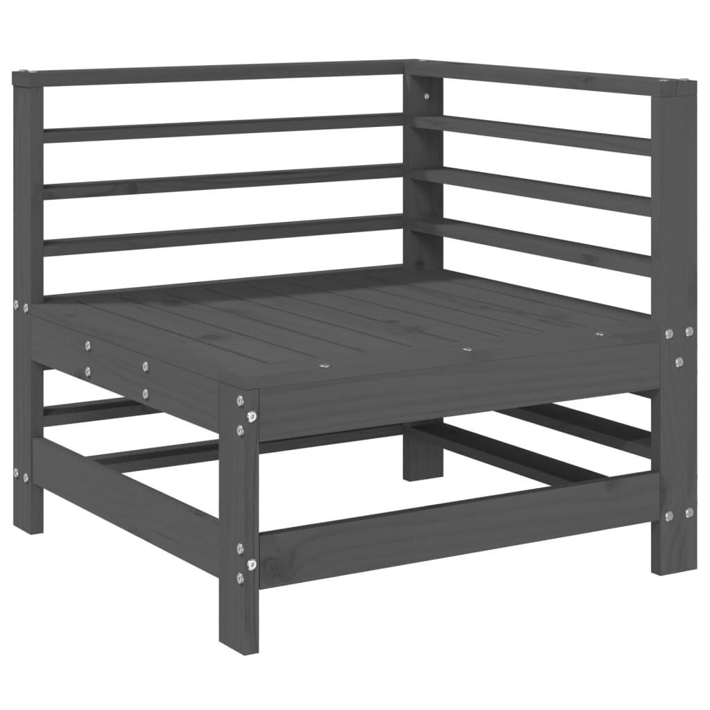 6-delige Loungeset massief grenenhout grijs Tuinsets | Creëer jouw Trendy Thuis | Gratis bezorgd & Retour | Trendy.nl