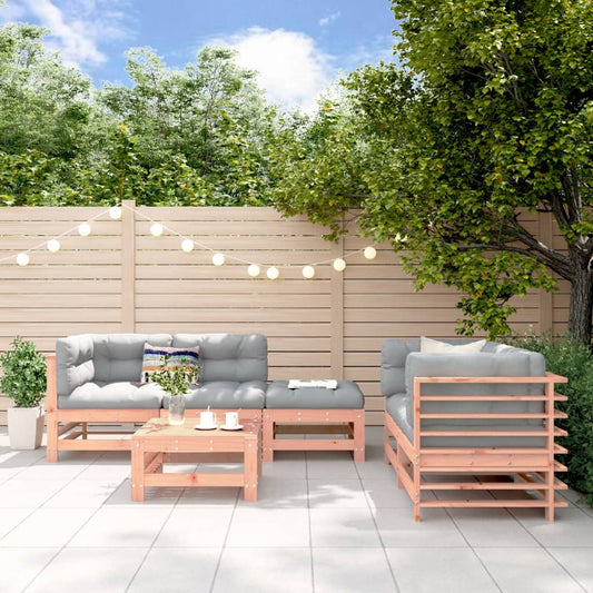 6-delige Loungeset massief douglashout Tuinsets | Creëer jouw Trendy Thuis | Gratis bezorgd & Retour | Trendy.nl