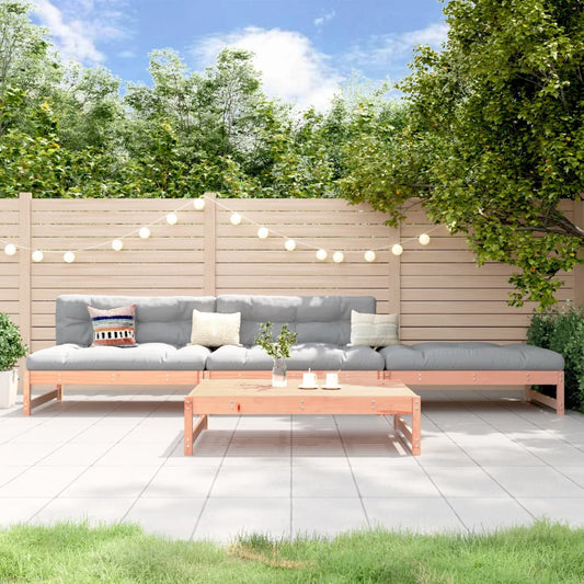 4-delige Loungeset massief douglashout Tuinsets | Creëer jouw Trendy Thuis | Gratis bezorgd & Retour | Trendy.nl