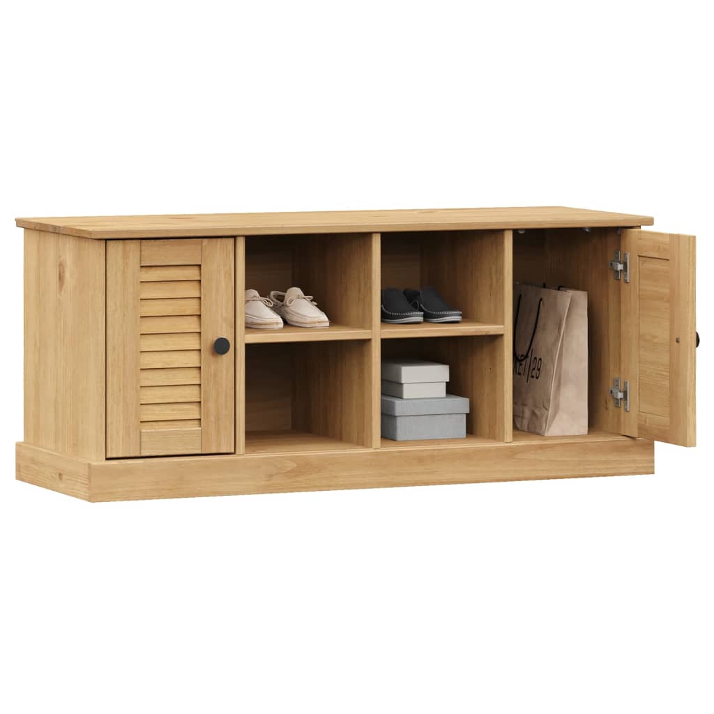 Schoenenbank VIGO 106x35x45 cm massief grenenhout Opberg- & halbankjes | Creëer jouw Trendy Thuis | Gratis bezorgd & Retour | Trendy.nl