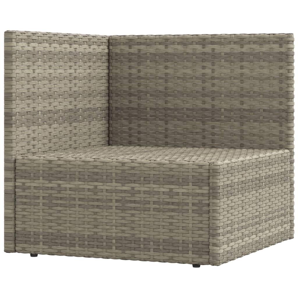 7-delige Loungeset met kussens poly rattan grijs Tuinsets | Creëer jouw Trendy Thuis | Gratis bezorgd & Retour | Trendy.nl