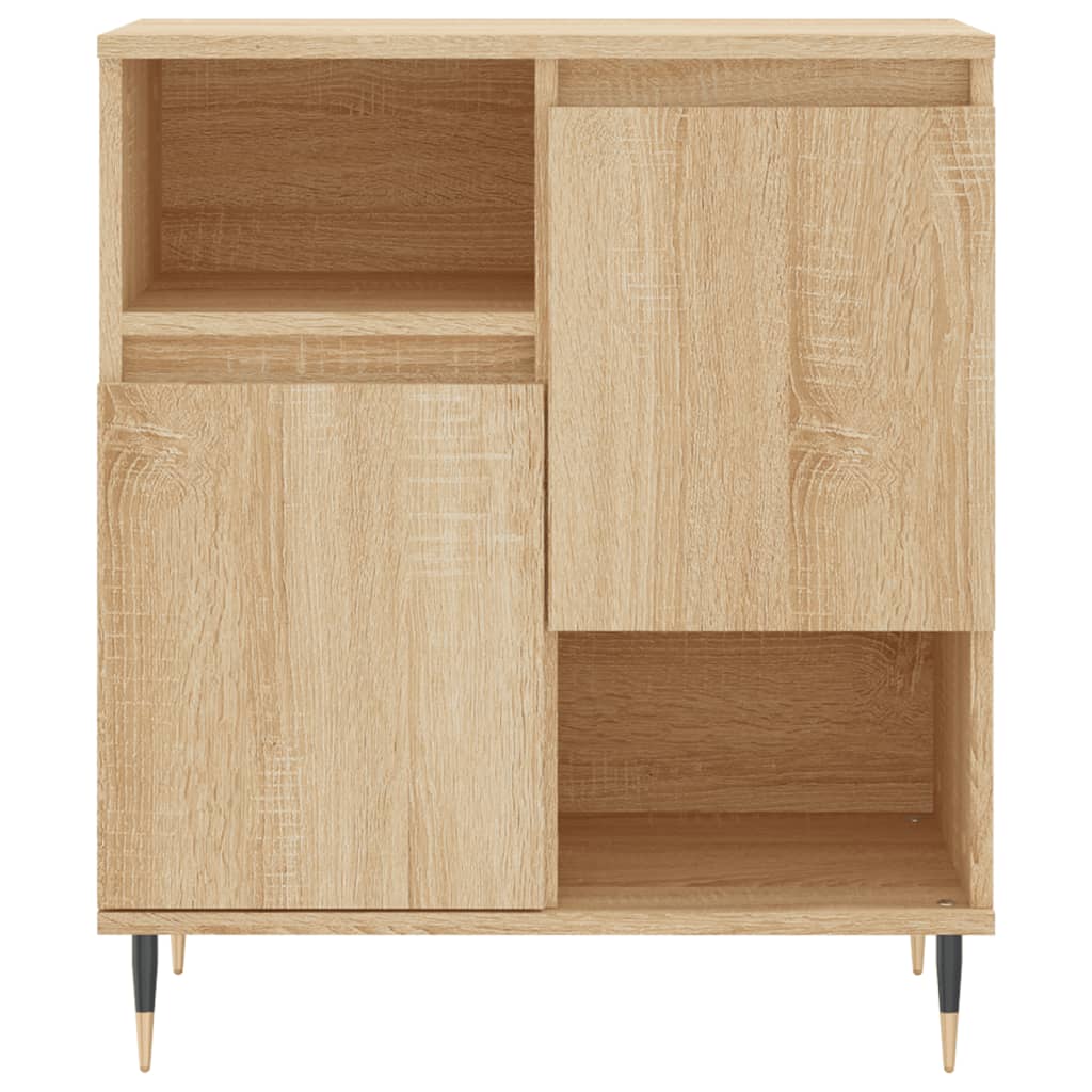 Dressoir 60x35x70 cm bewerkt hout sonoma eikenkleurig Dressoirs & buffetkasten | Creëer jouw Trendy Thuis | Gratis bezorgd & Retour | Trendy.nl