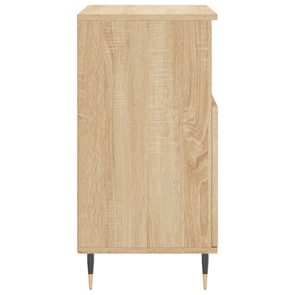 Dressoir 60x35x70 cm bewerkt hout sonoma eikenkleurig Dressoirs & buffetkasten | Creëer jouw Trendy Thuis | Gratis bezorgd & Retour | Trendy.nl