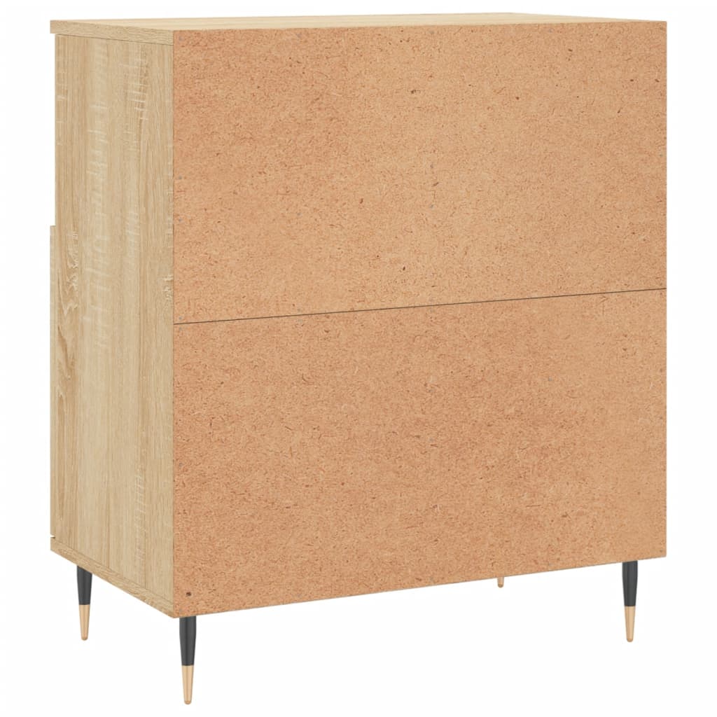 Dressoir 60x35x70 cm bewerkt hout sonoma eikenkleurig Dressoirs & buffetkasten | Creëer jouw Trendy Thuis | Gratis bezorgd & Retour | Trendy.nl