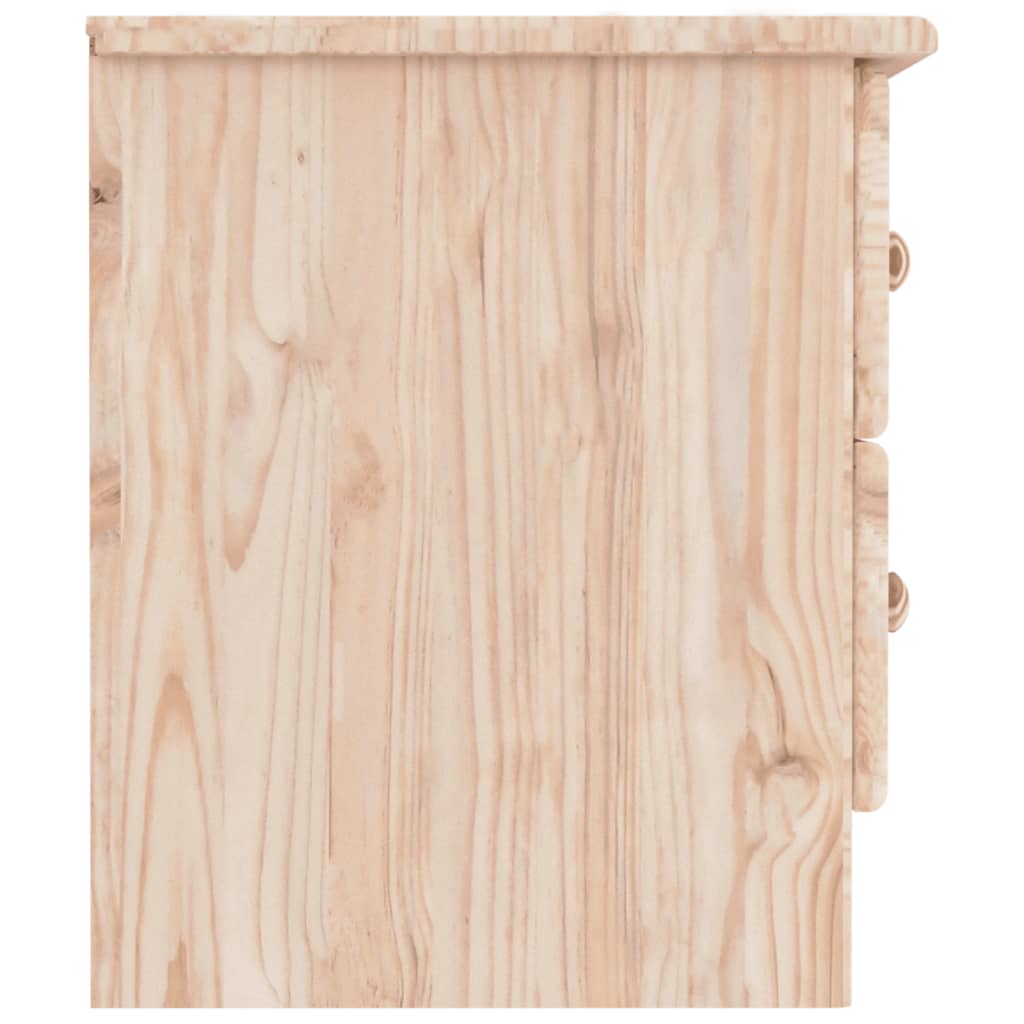 Nachtkastje ALTA 43x35x40,5 cm massief grenenhout Nachtkastjes | Creëer jouw Trendy Thuis | Gratis bezorgd & Retour | Trendy.nl