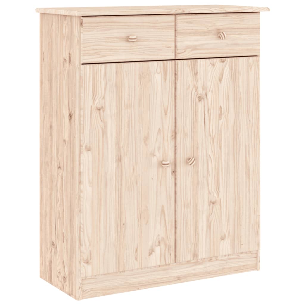 Schoenenkast ALTA 77x35x96 cm massief grenenhout Schoenenrekken | Creëer jouw Trendy Thuis | Gratis bezorgd & Retour | Trendy.nl